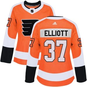 Damen Philadelphia Flyers Trikot Brian Elliott 37 Orange Authentic